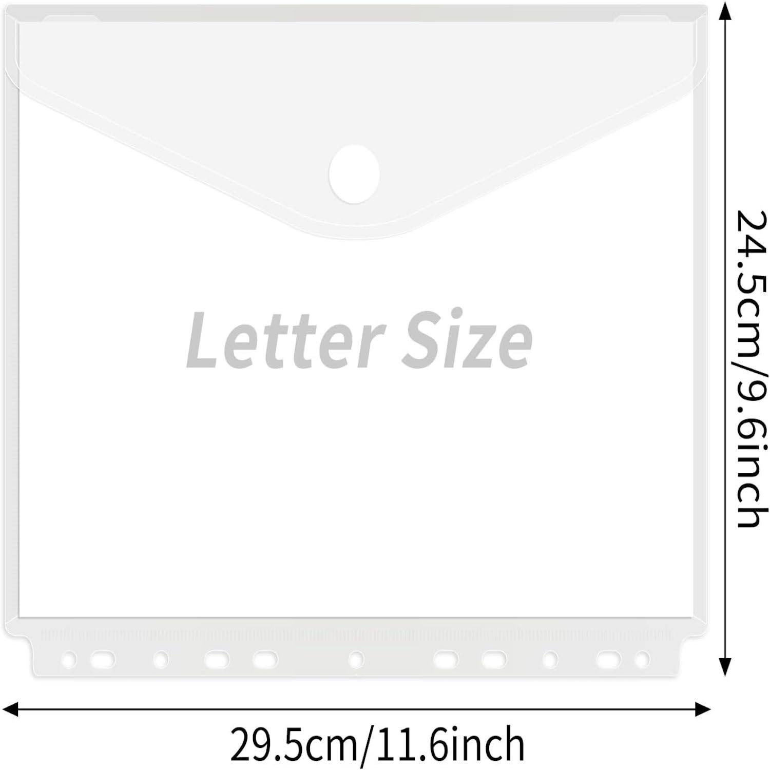 11 Holes Clear File Folder 6
