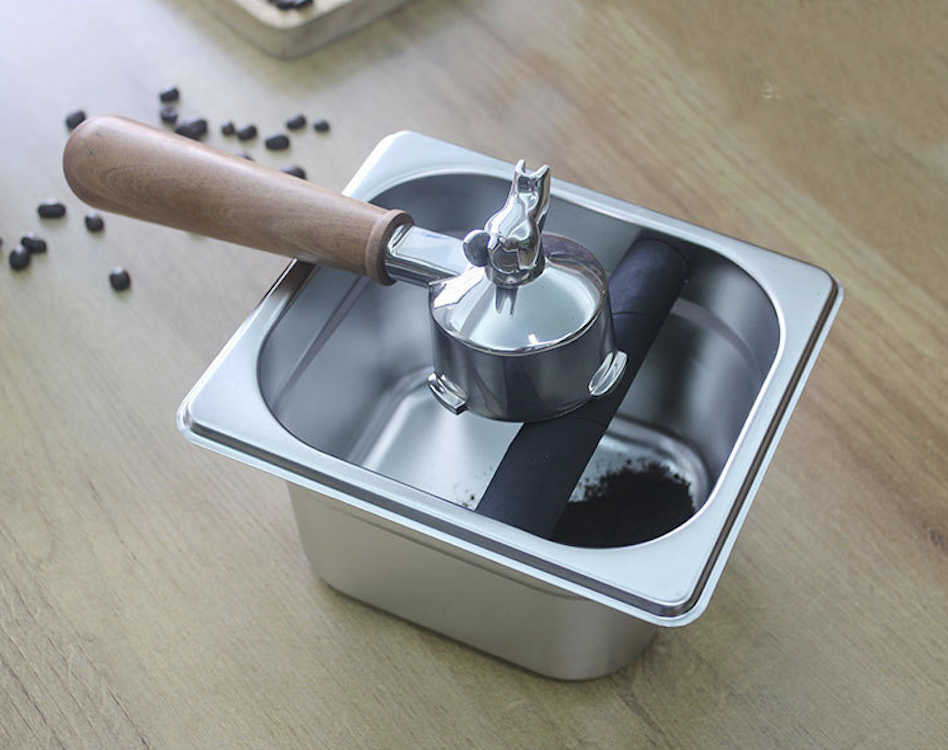 1.5L Stainless Steel Coffee Knock Box 2