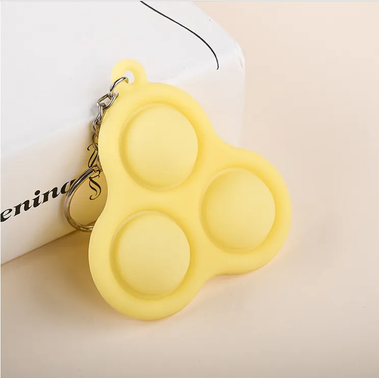 Funny Simple Dimple Toy With Keychain 4