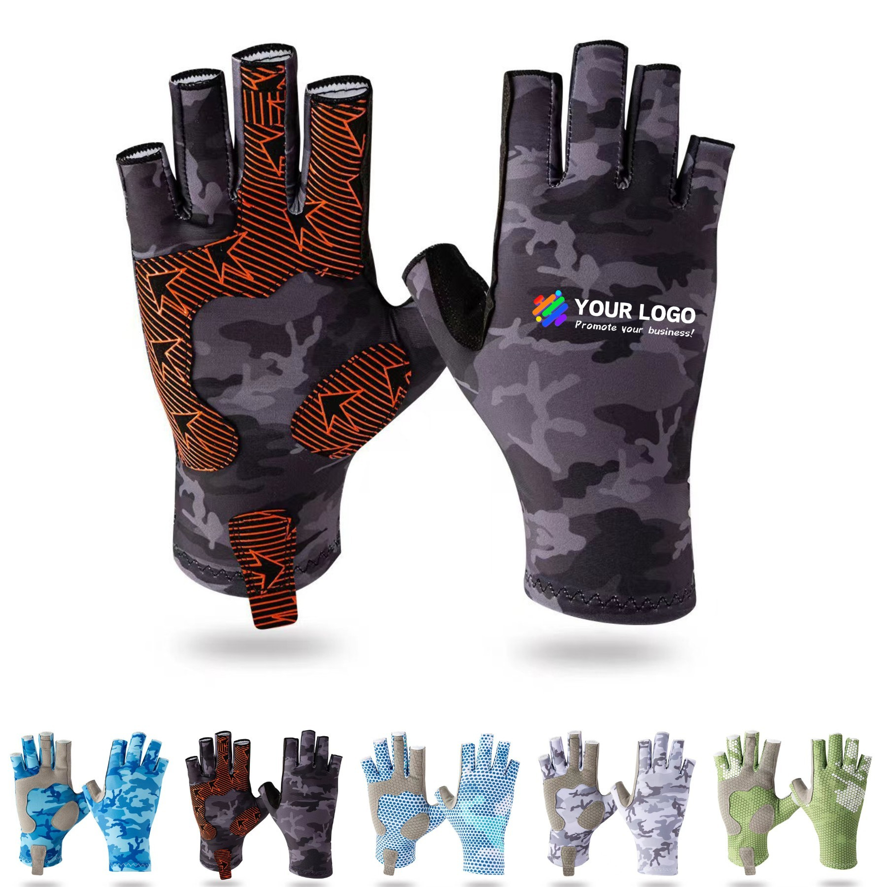 Sun Protection Fishing Gloves
2