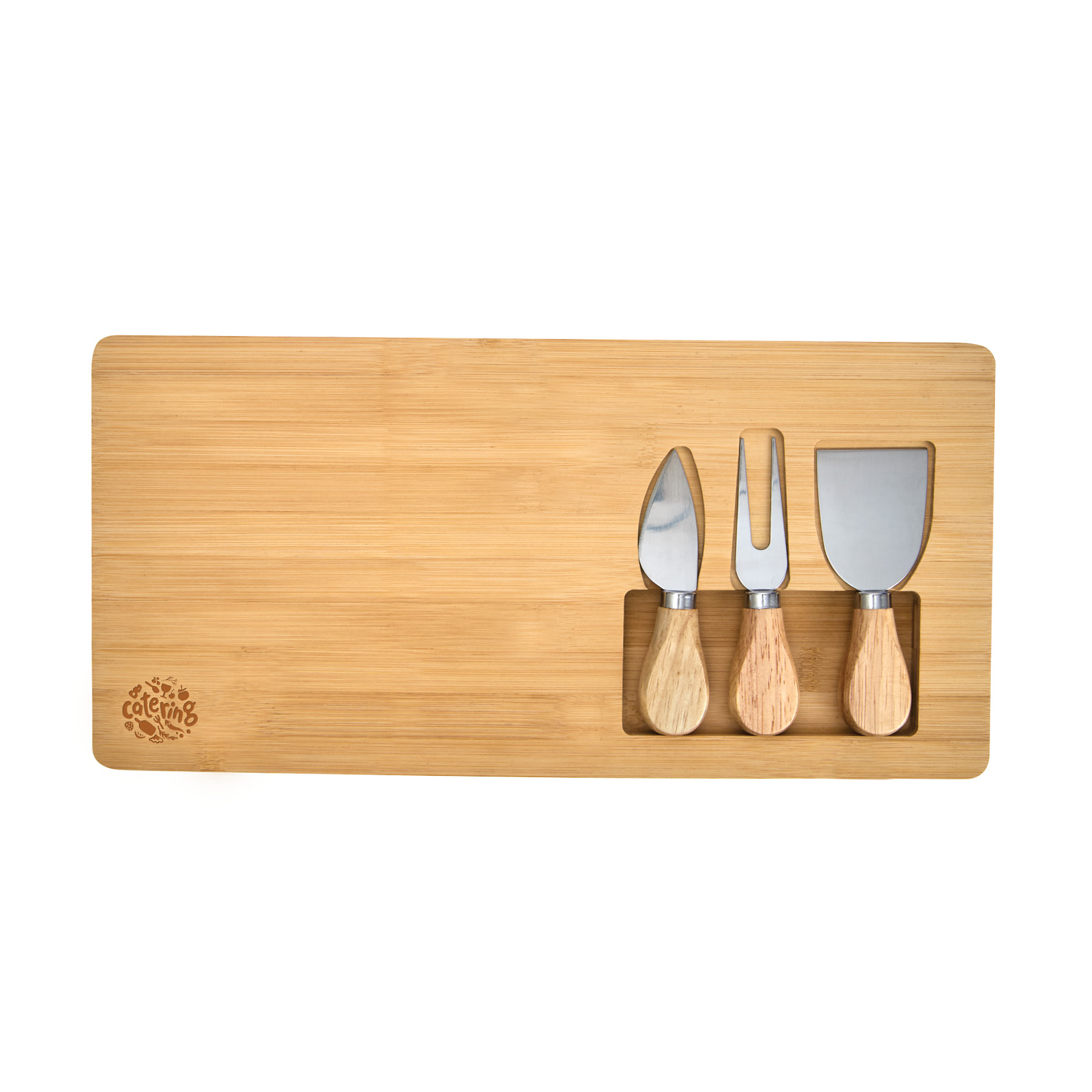 Morrissey 4-Piece Bamboo Cheese Set 7