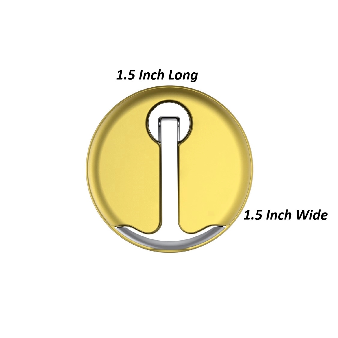 Cell Phone Ring Holder Stand Finger Grip 360 Degree Rotation 4