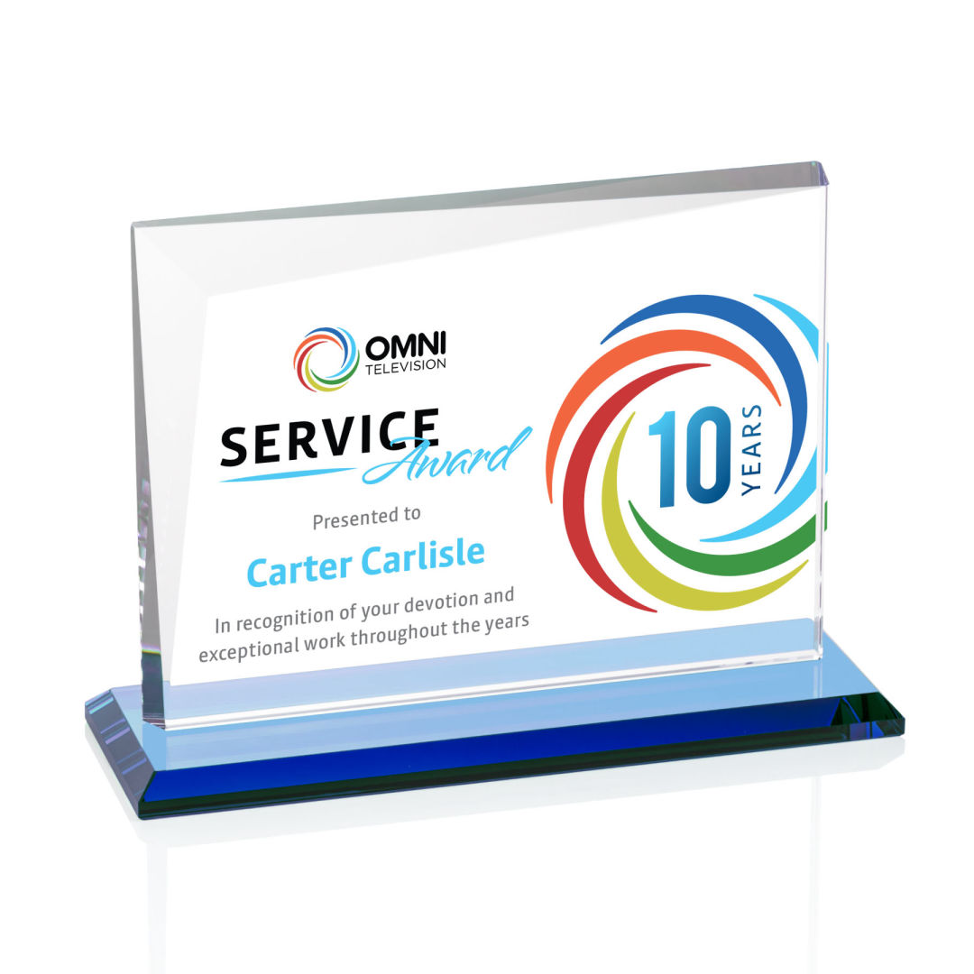 Mirela VividPrint™ Award - Sky Blue 6