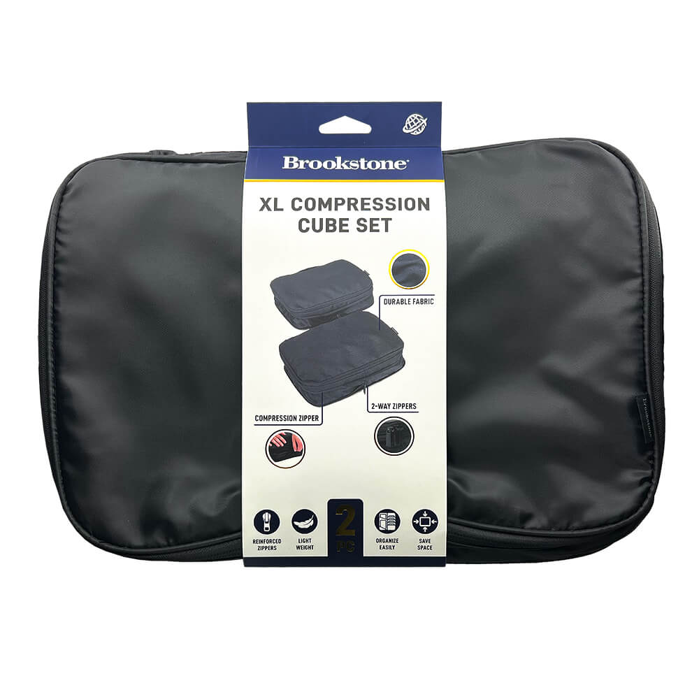 Brookstone 2 Pack XL Compression Cube 1