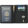 Deluxe Recycled Passport Wallet, custom luggage with logo imprint 10