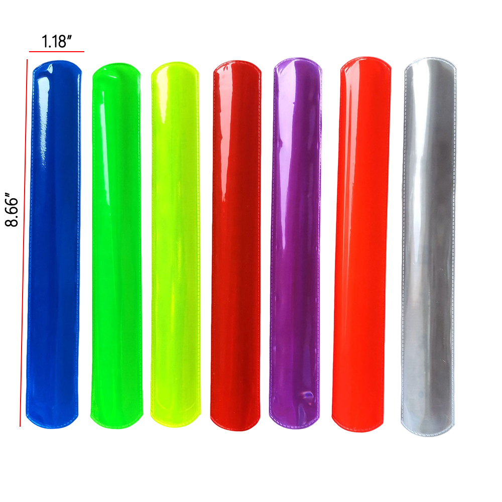 Premium PVC Colorful Party Slap Bracelet 3