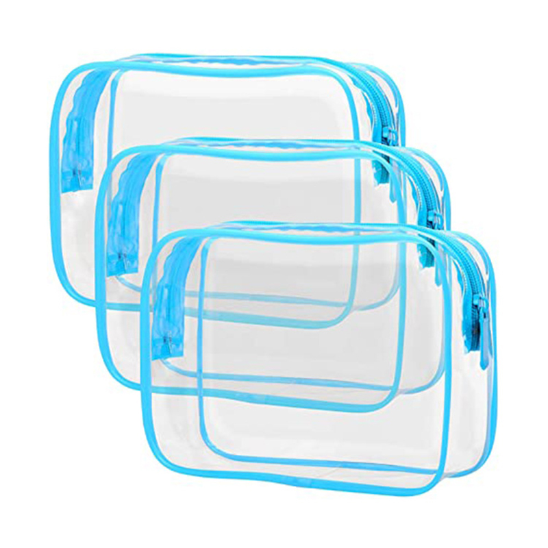 PVC Clear Travel Cosmetic Bag for Women and Men 5