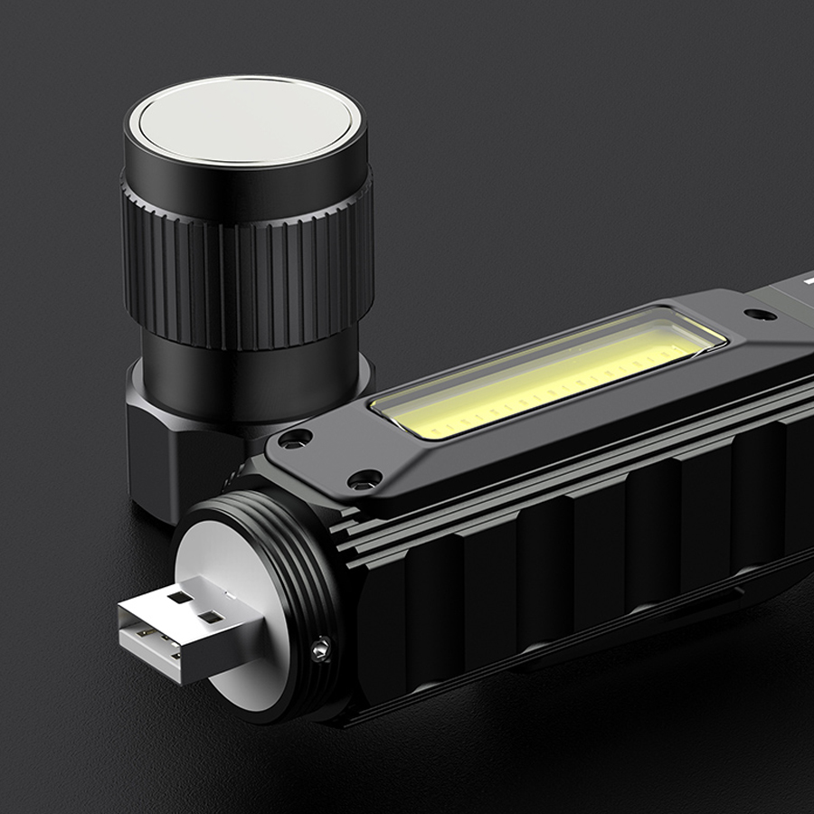 Multi-Functional COB Work Light, Headlamp and Flashlight 90 Degree Rotate with Magnetic Base 14