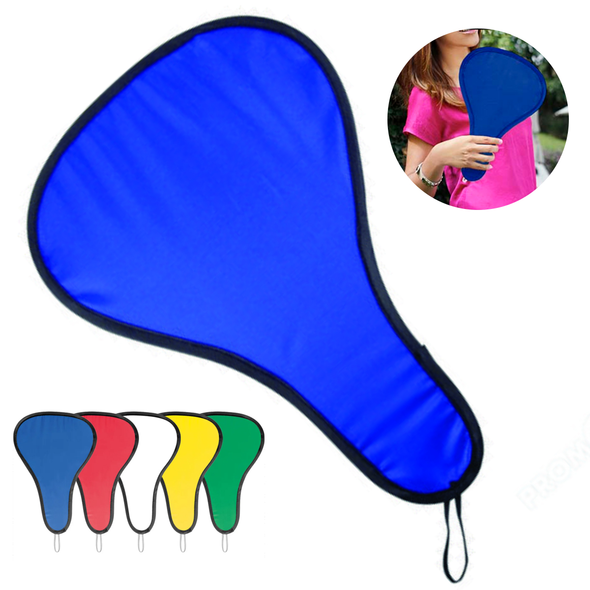 Customizable Foldable Gourd Shaped Hand Fan 4