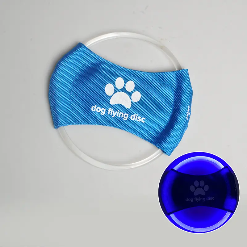 Glowing Dog Flying Disc 1
