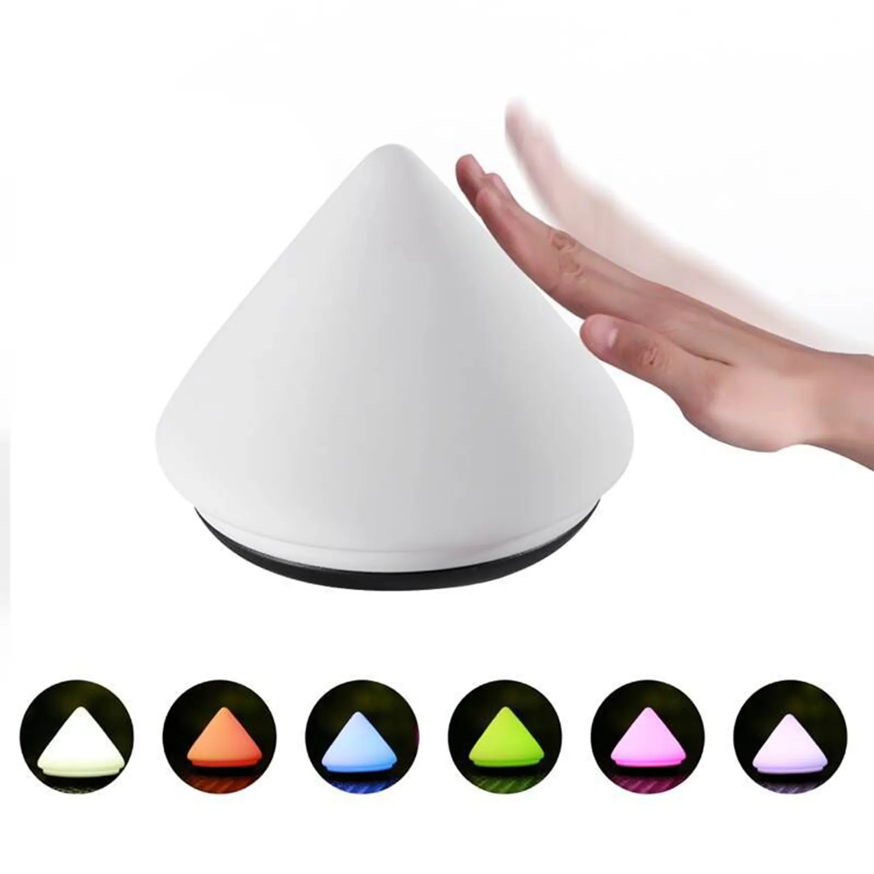 Volcanic Shape Touch Sensor LED Night Light 9