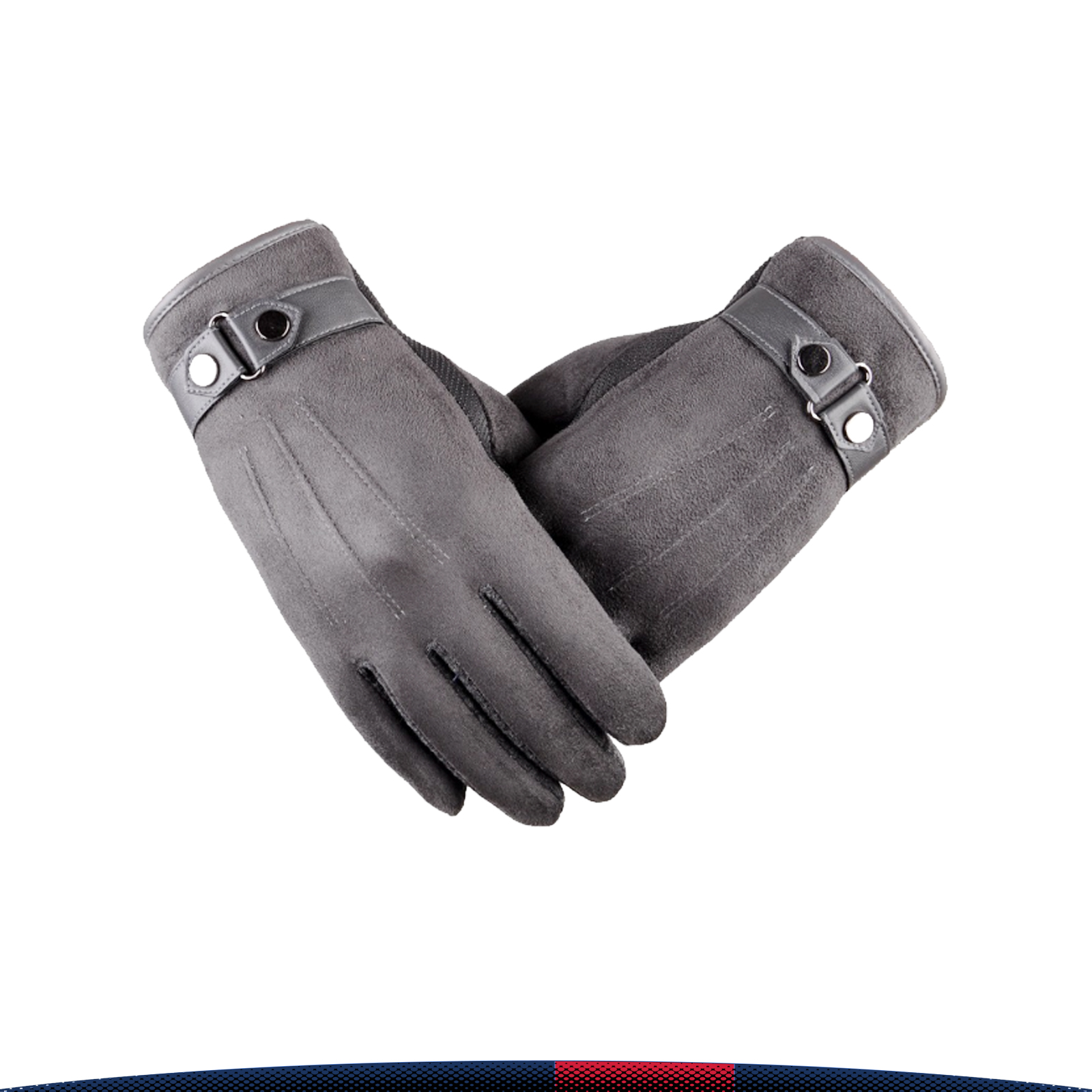 Suede Touch Screen Gloves 3