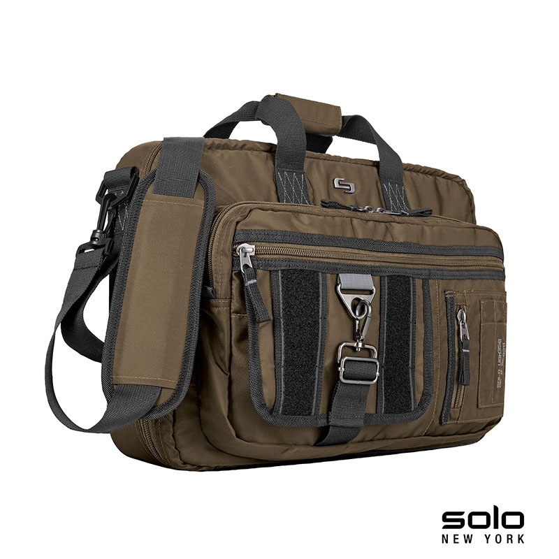 Solo New York Zone Briefcase Backpack Hybrid 4