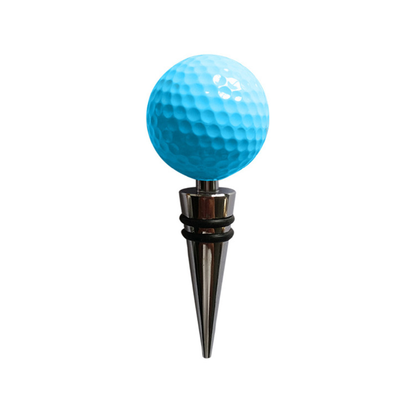 Golf Ball Wine Bottle Stopper 4