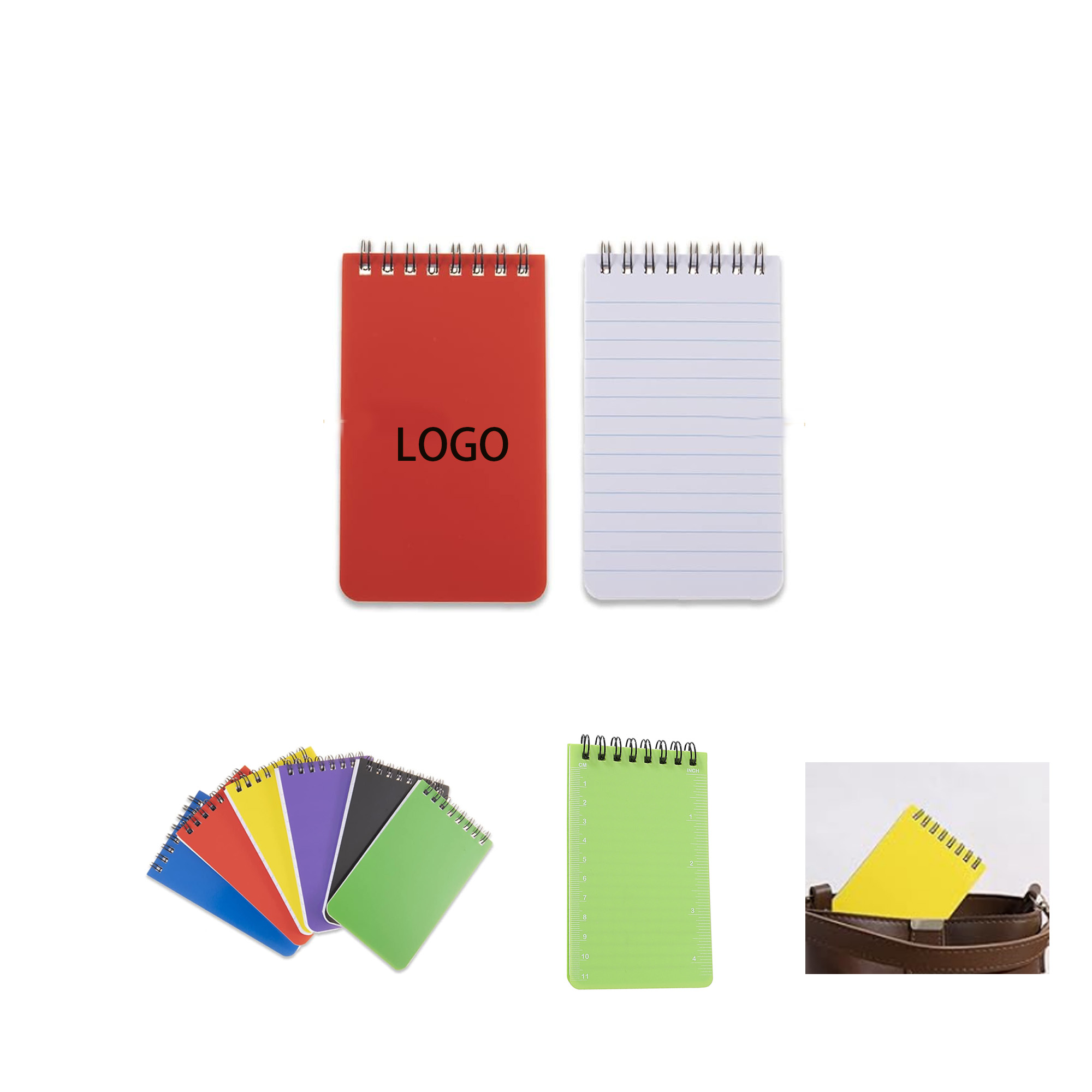 Pocket Spiral Notebook With Measuring 2
