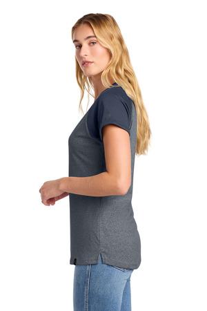 New Era Women's Heritage Blend Varsity Tee. LNEA107