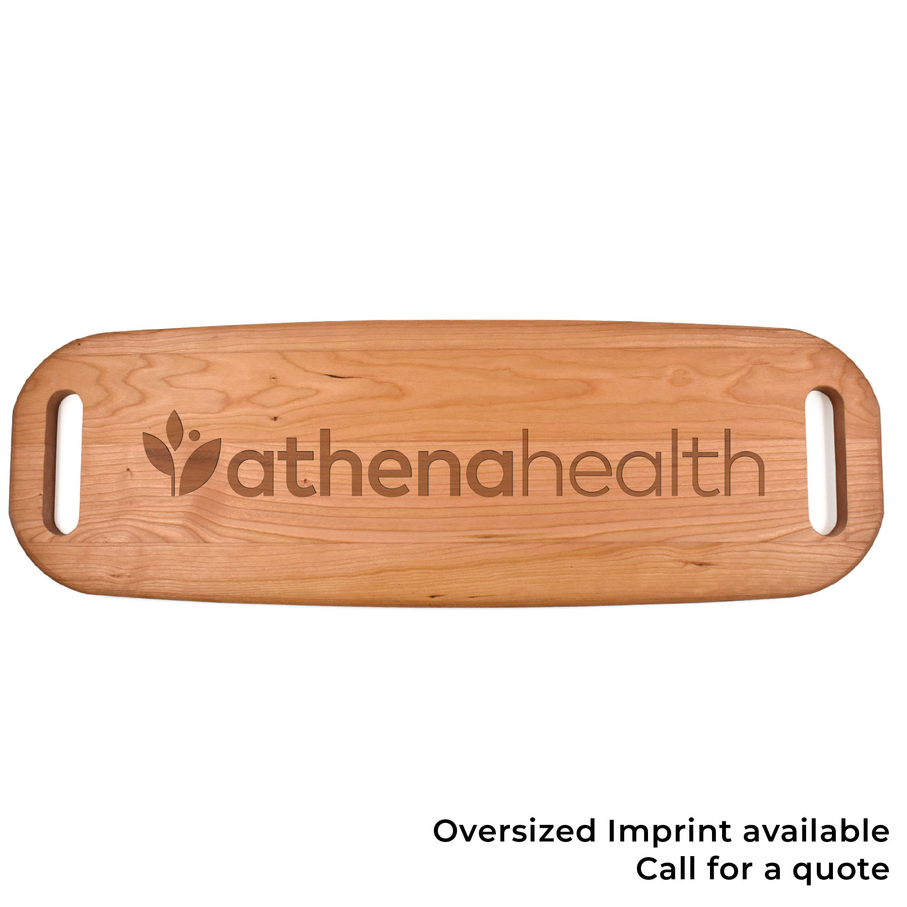 23" x 7 1/2" Cherry Serving Tray 5