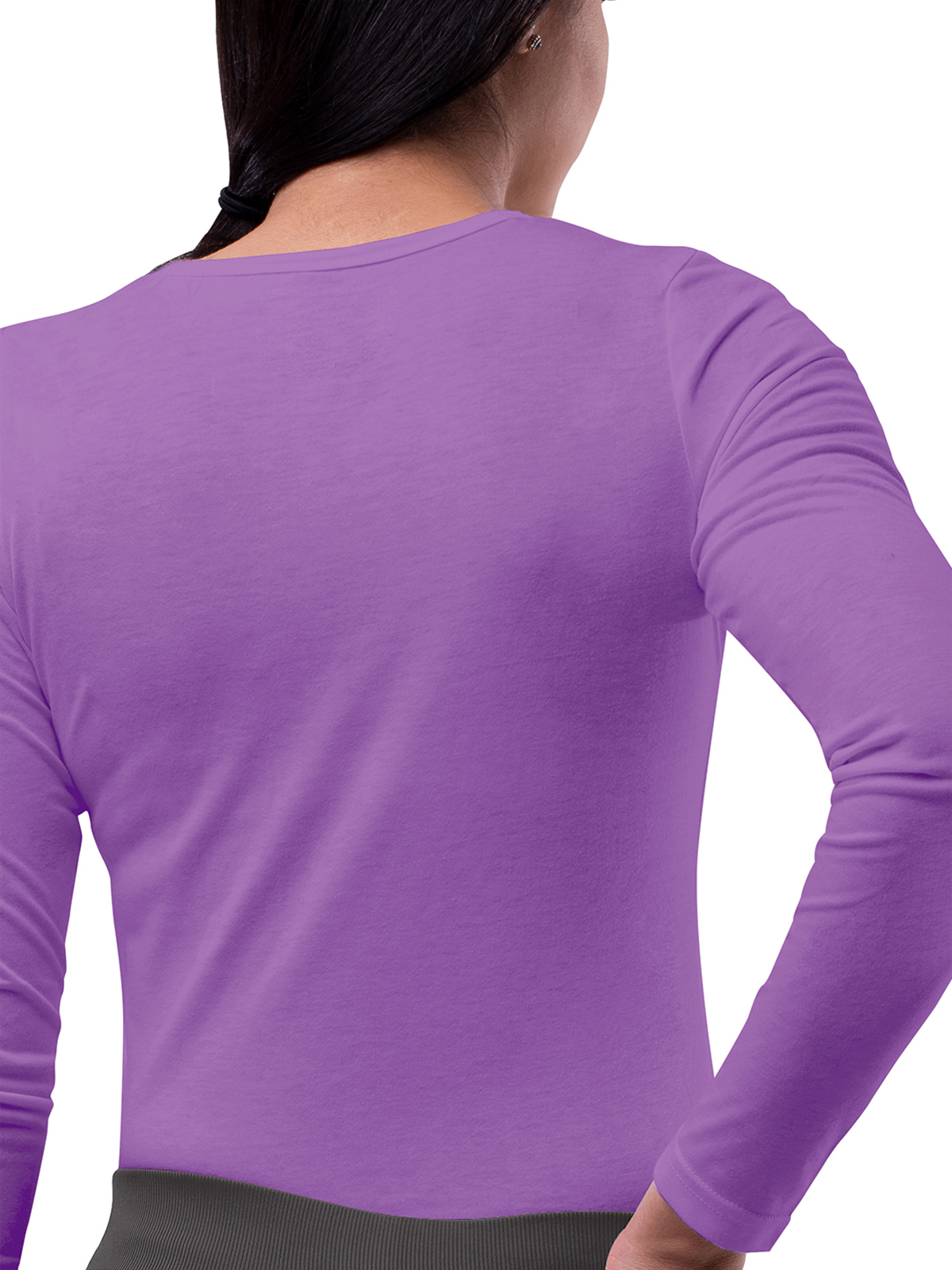 Adar - Sivvan - Women's Long Sleeve Underscrub Tee 14