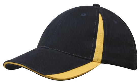 Brushed Heavy Cotton with Inserts on the Peak & Crown 8