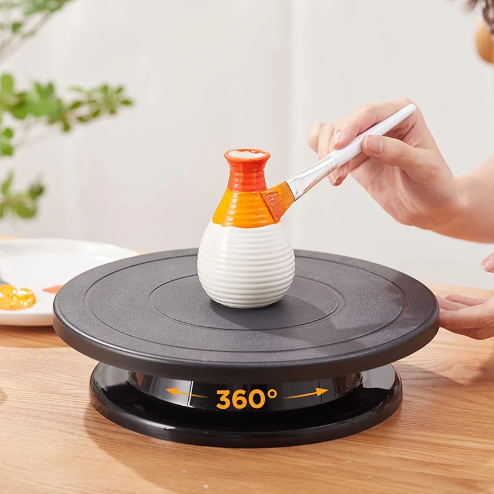 Colorful Rotating Cake Turntables 2