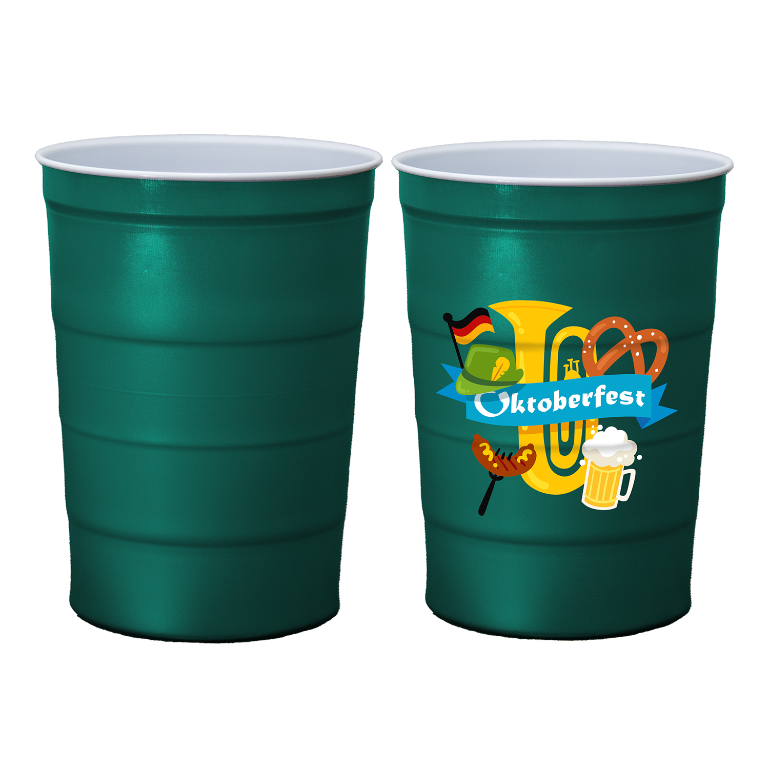 Digital Steel Party Cup, 16 oz. 6