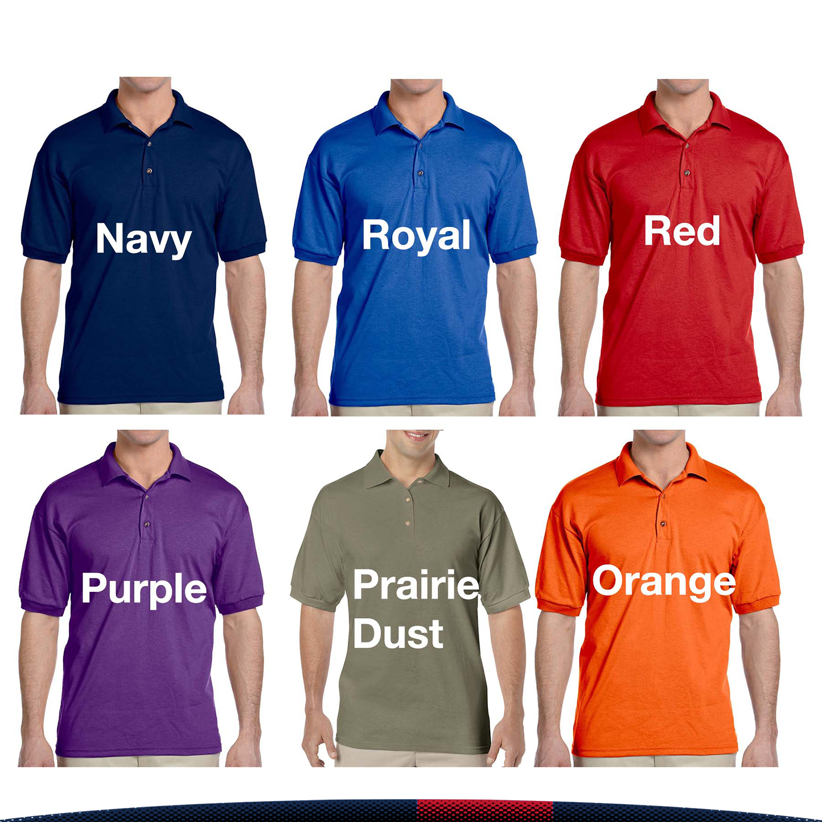 Gildan® 5.6 oz. Adult Cotton/Sports Polo Shirts 3