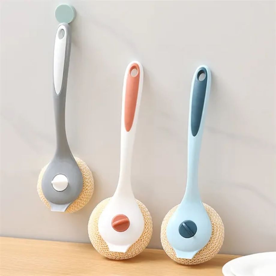 Multifunctional Practical Kitchen Long Handle Cleaning Brush 3