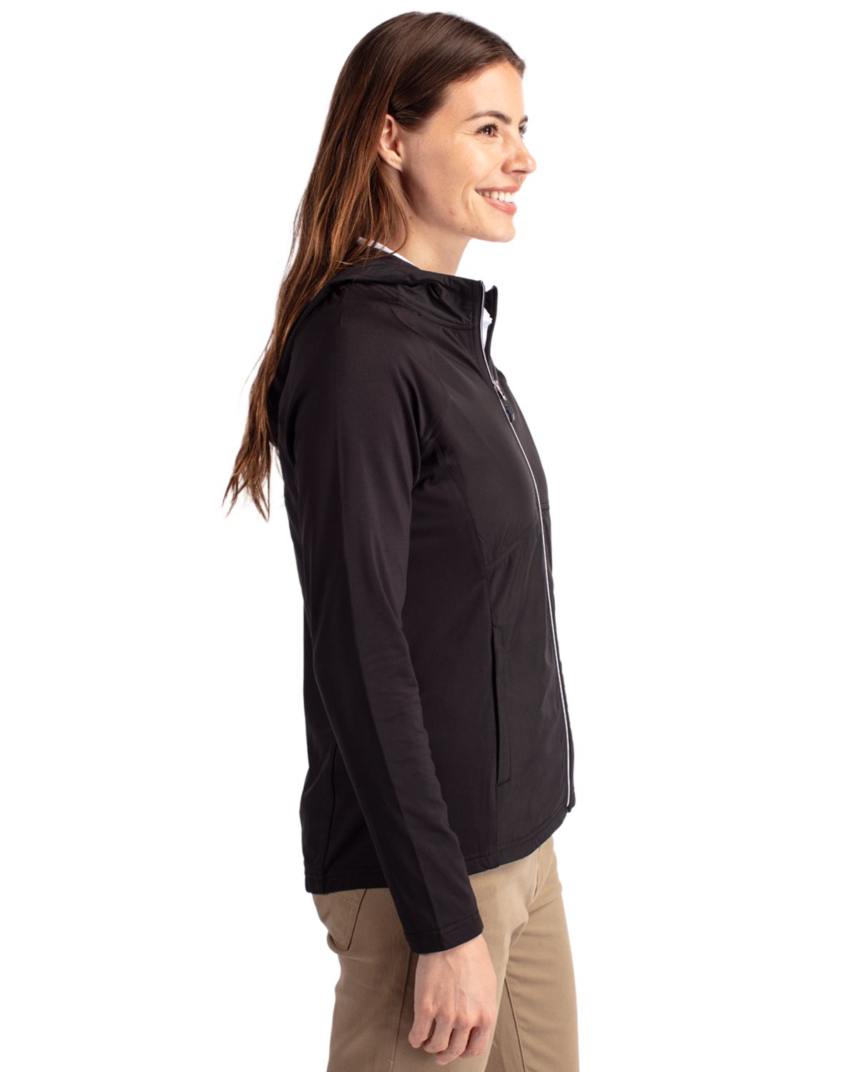 Adapt Eco Knit Hybrid Recycled Womens Full Zip Jacket
