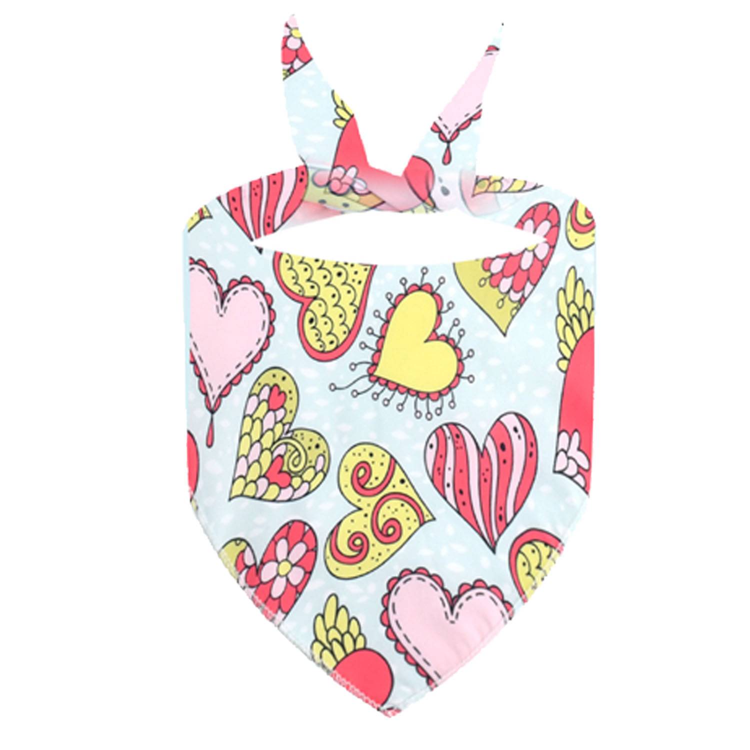 X-Large Full Color Custom Polyester Dog Bandanas 10
