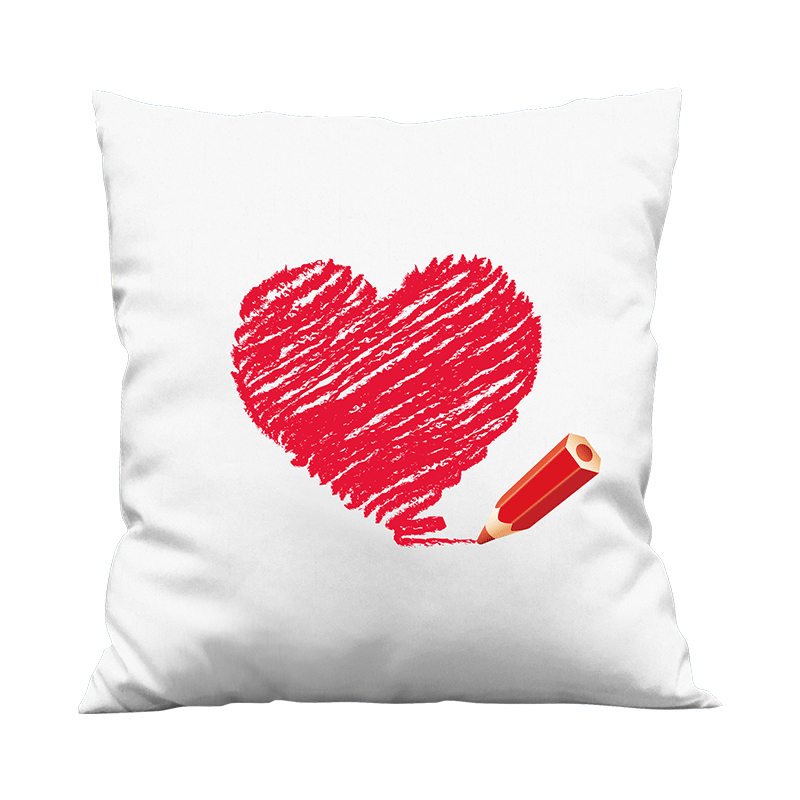 Square Custom Throw Pillow w/Hidden Zipper 11