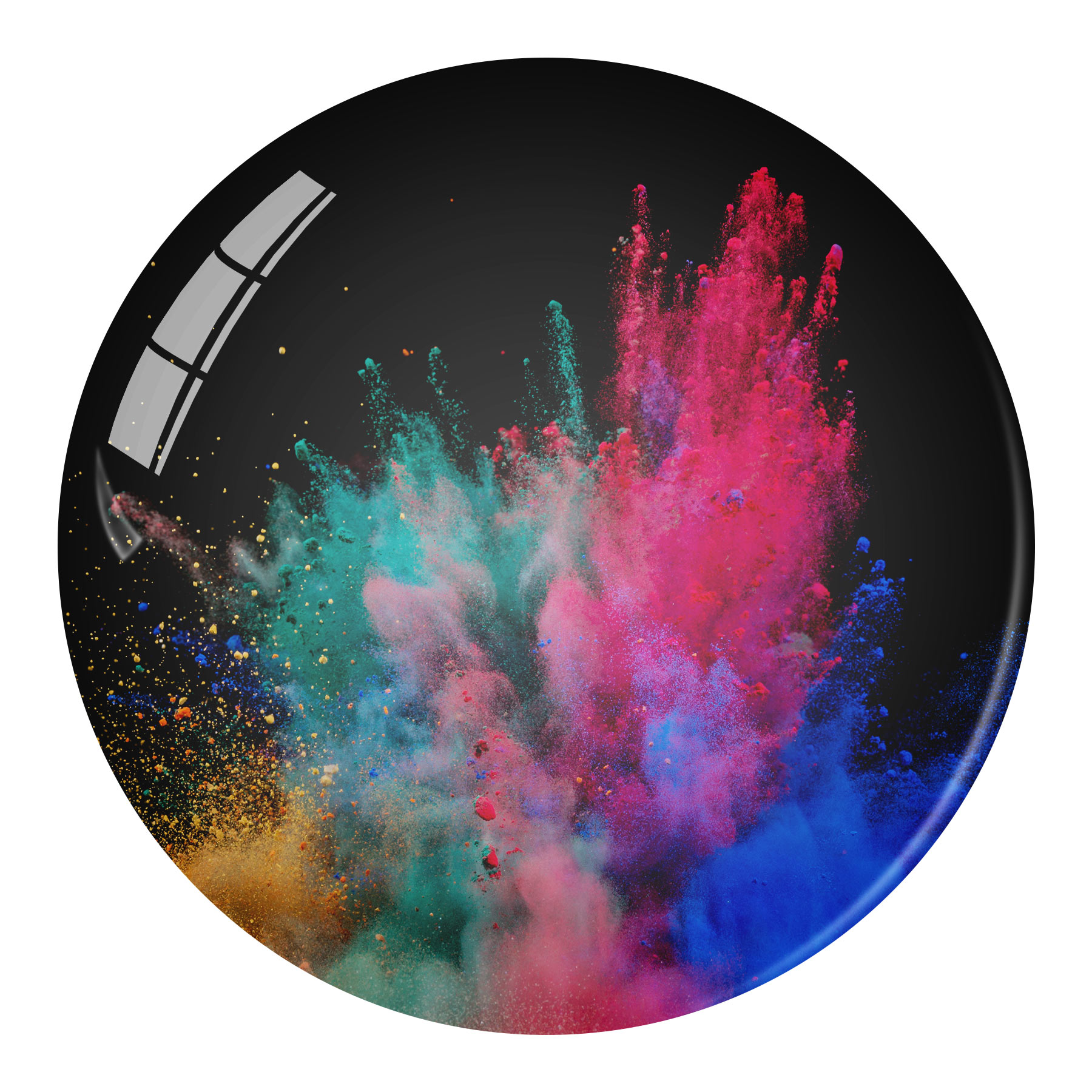 Round Fridge Magnets 12