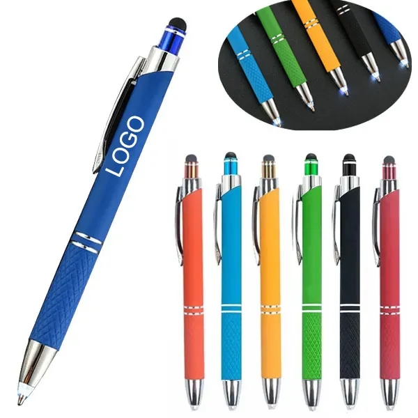 3 In 1 LED Light Stylus Ballpoint Pen 1