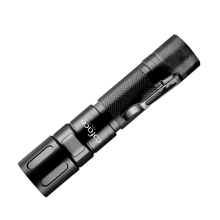 LED 1500 Lumens Zoomable Flashlight Extremely Bright, Water Resistant, USB-C Powered Rechargeable 5