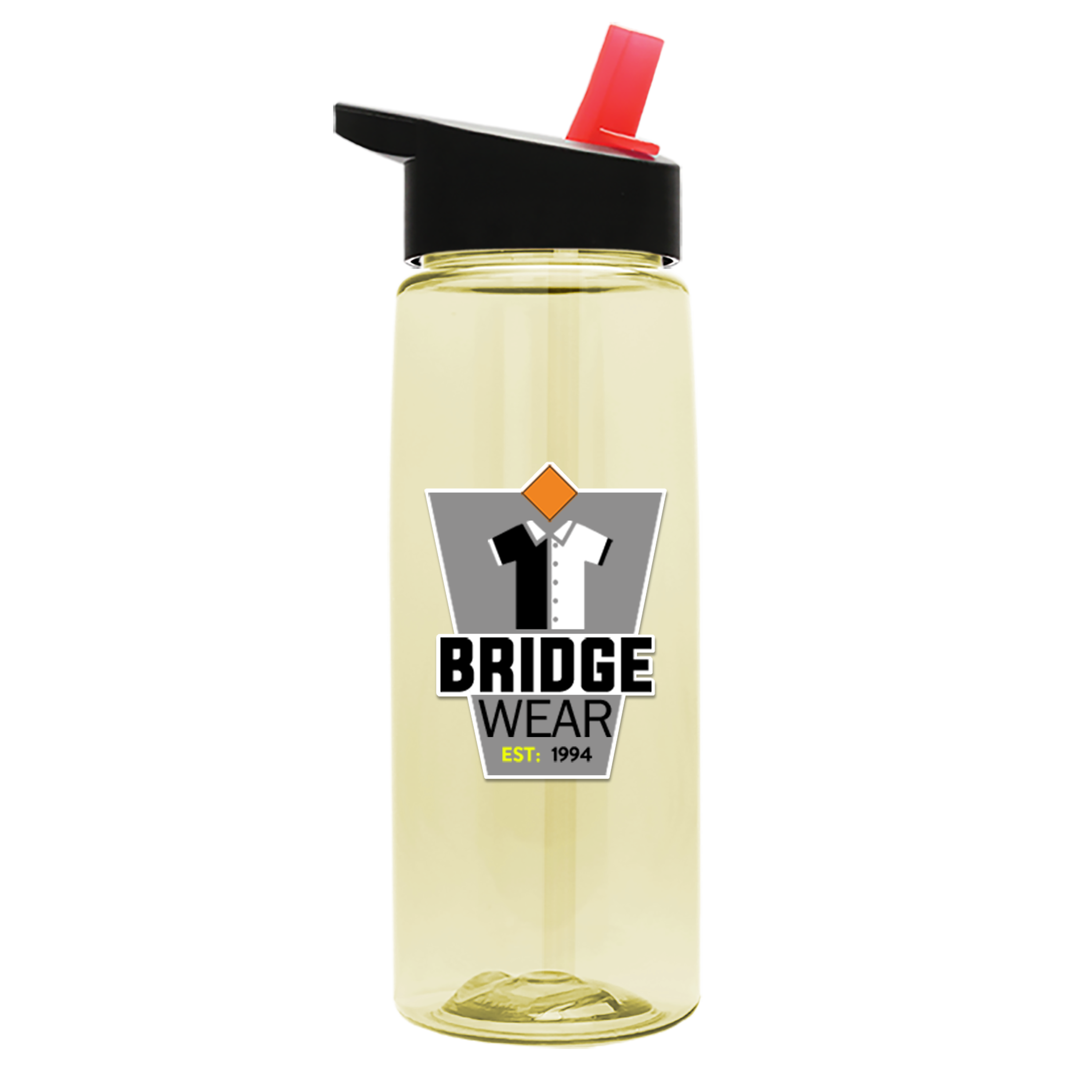 Garyline® Flair Tritan® Bottle with Flip-Straw Lid - 26 oz. 264