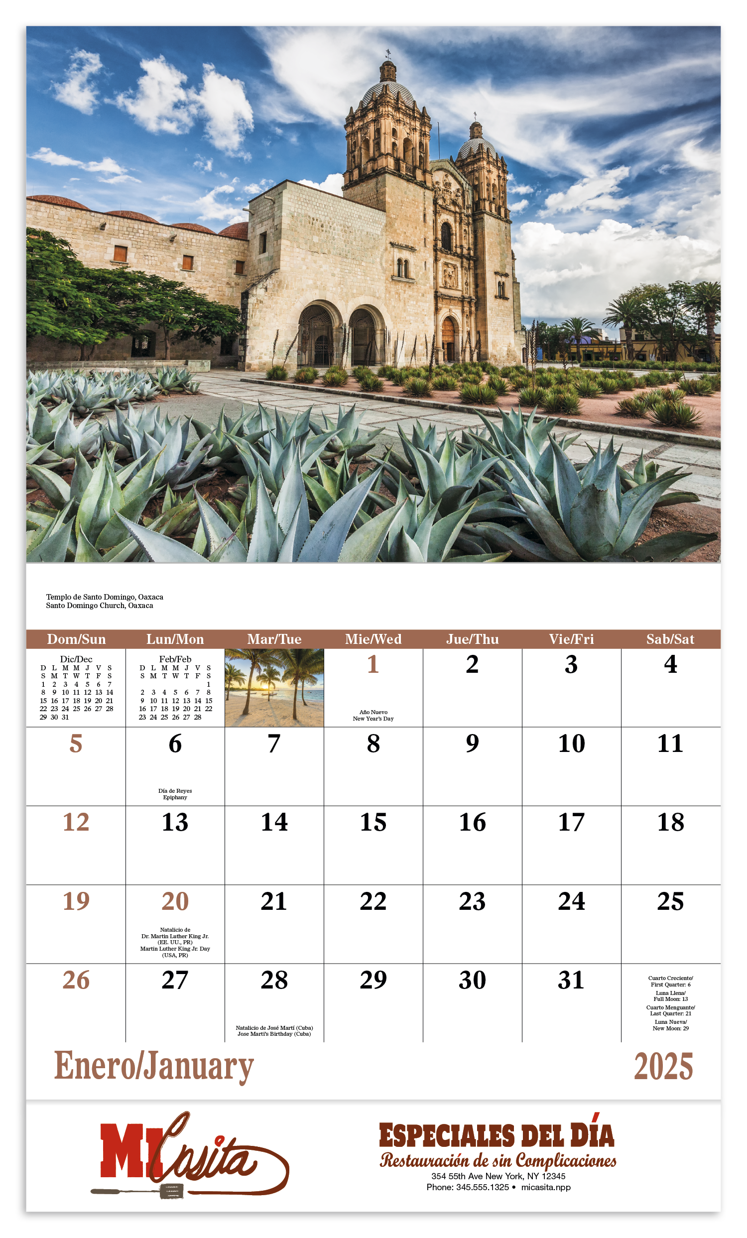 Good Value™ Mexico - Stapled Calendar 24