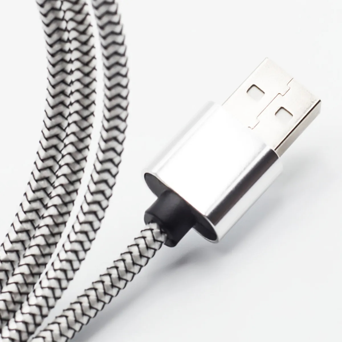 Nylon Braided Lightning Cable Fast Charger for IPhone 2