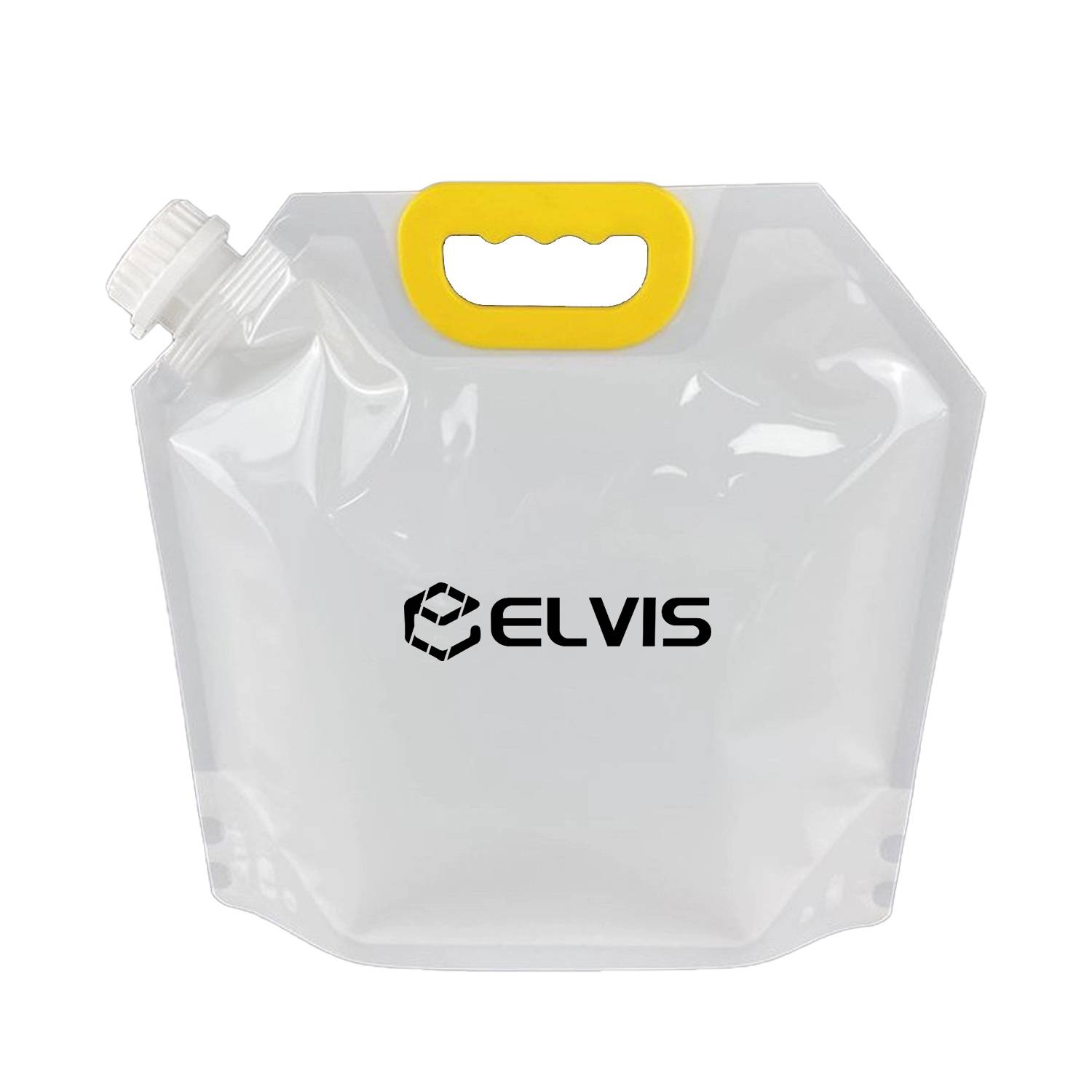 85oz Clear Plastic Beverage Tote Bag 9