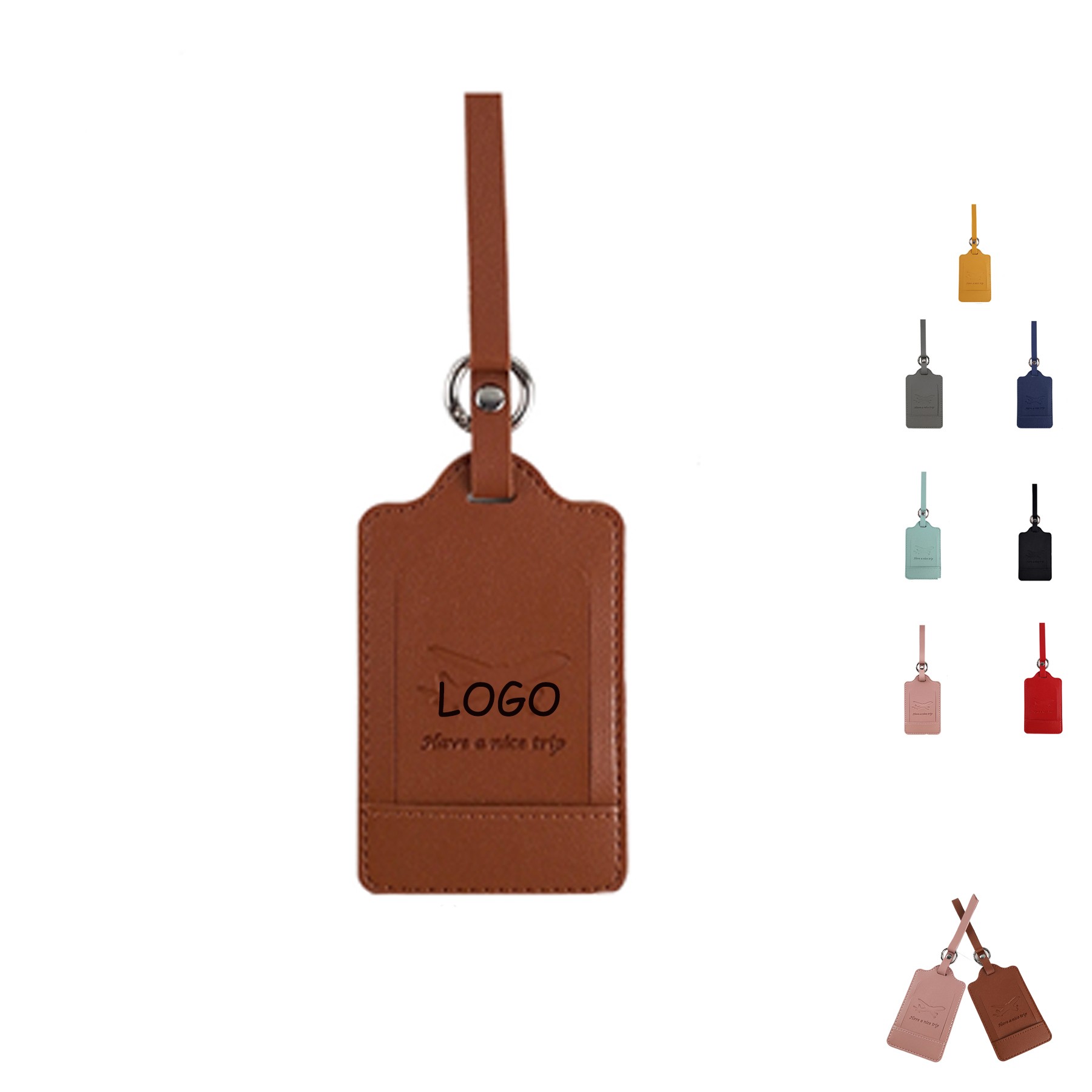 Pu Leather Luggage Tag