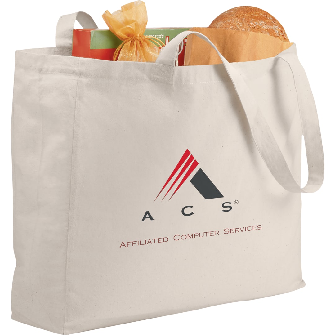 6oz Cotton Canvas All-Purpose Tote 14