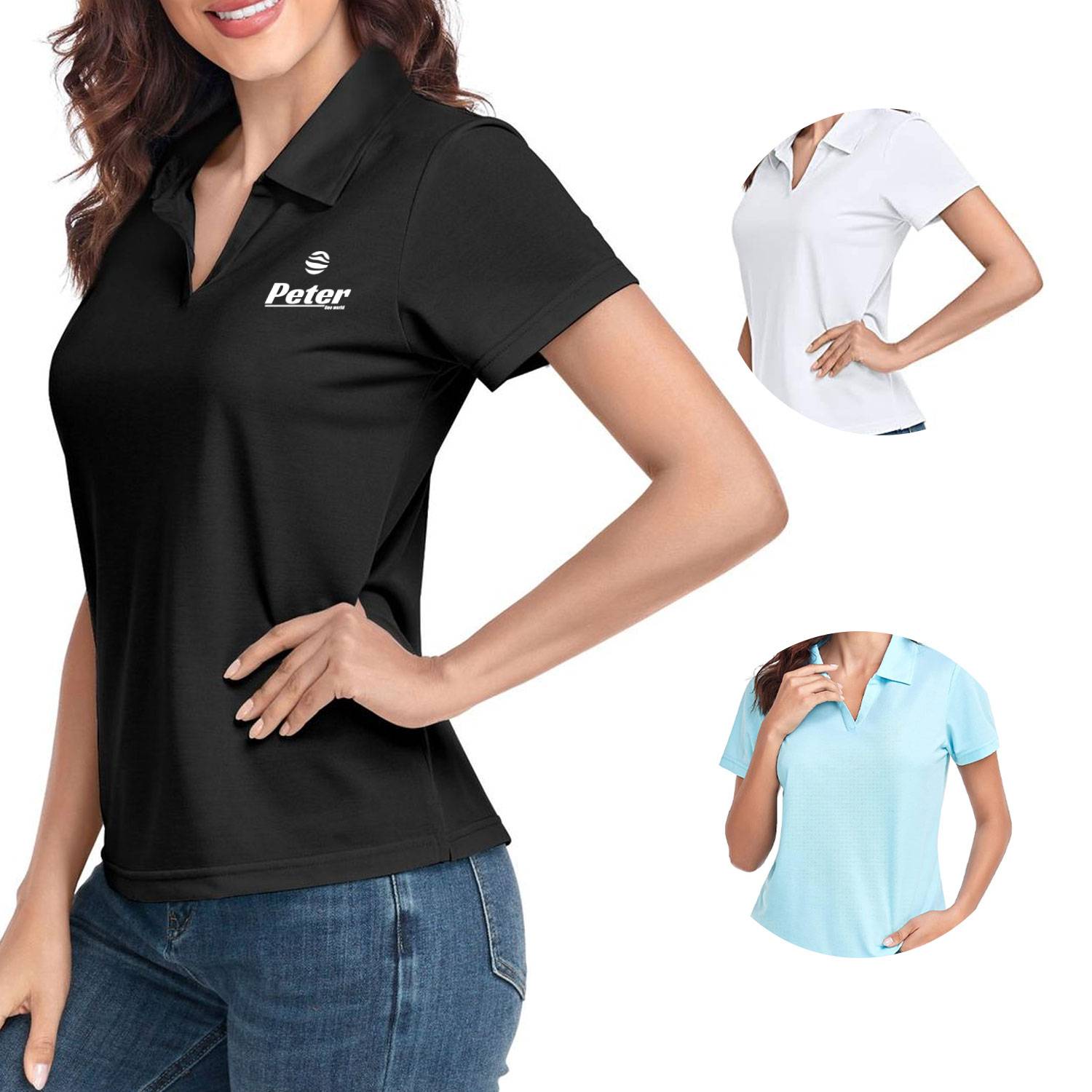 Ladies Sport Polo Shirt 1