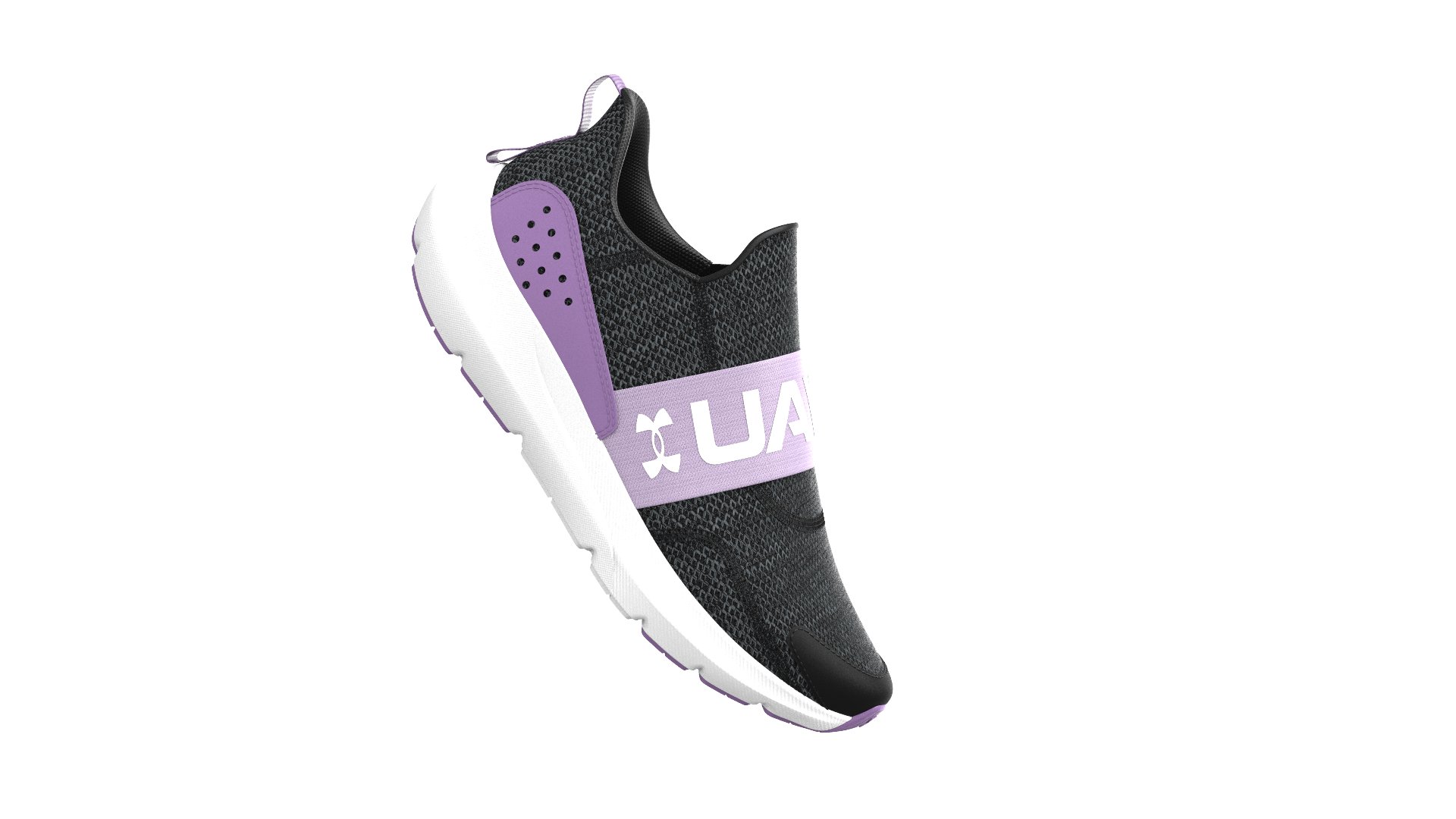 UA Surge 3 Slip Girls' Running Shoes 11