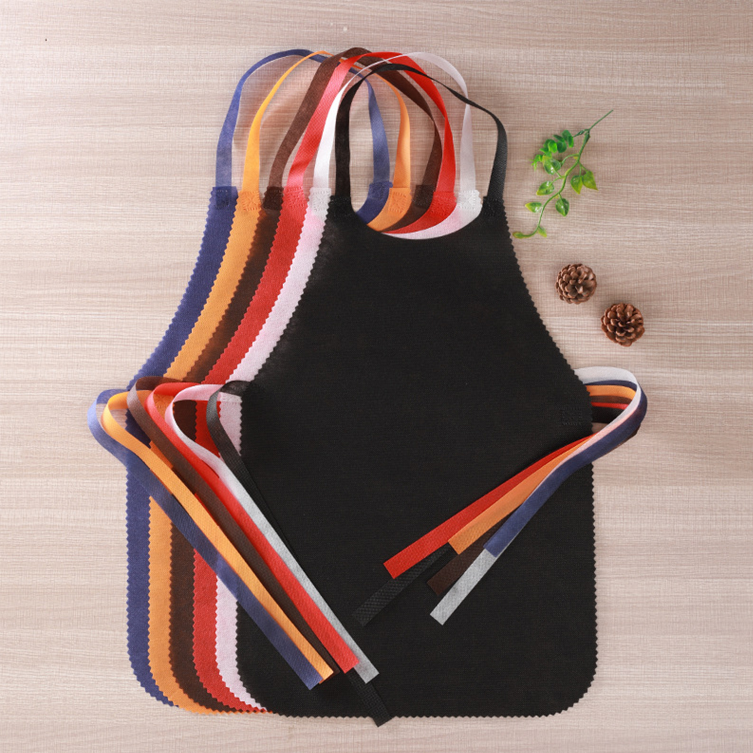 Multi-Purpose Disposable Multicolor Non-Woven Apron 2