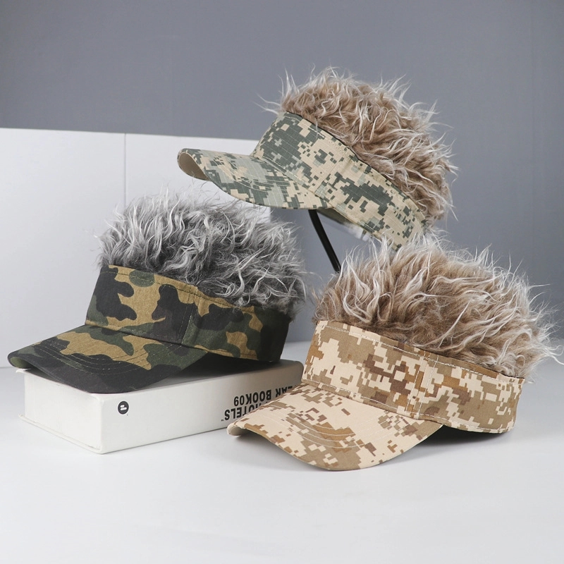 Novelty Hair Visor Cap 2