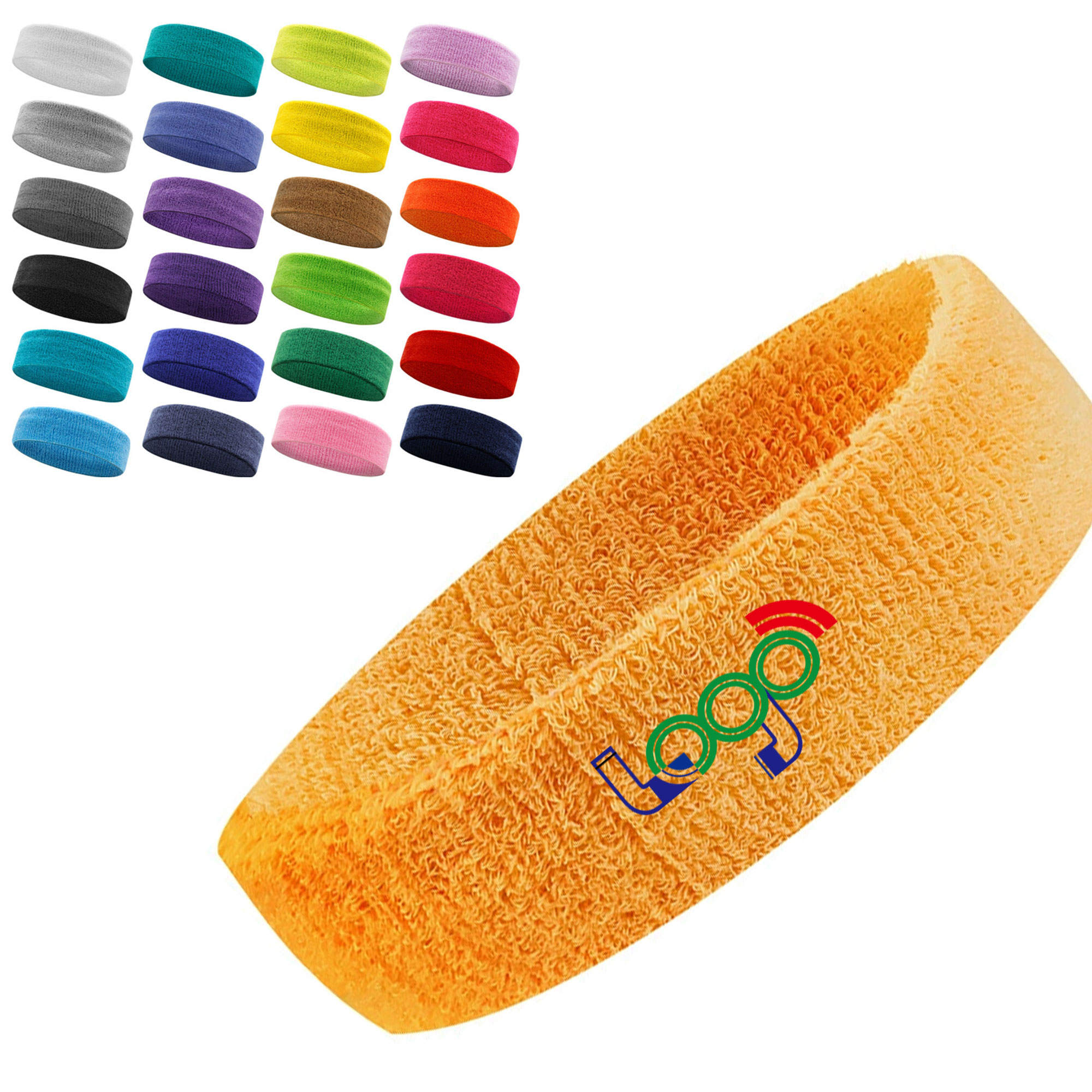 Sports Moisture Wicking Headband 3