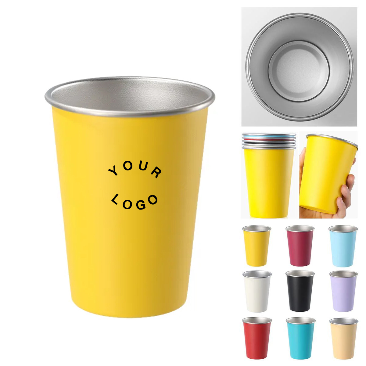 Reusable Stainless Steel Cup For Outdoor Use 3