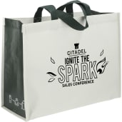 RPET Laminated Matte Shopper Tote 81