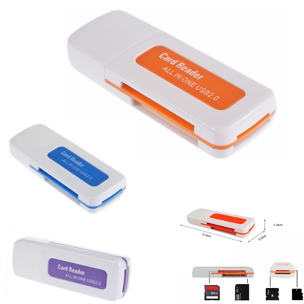 4 in 1 USB Memory Card Reader 2