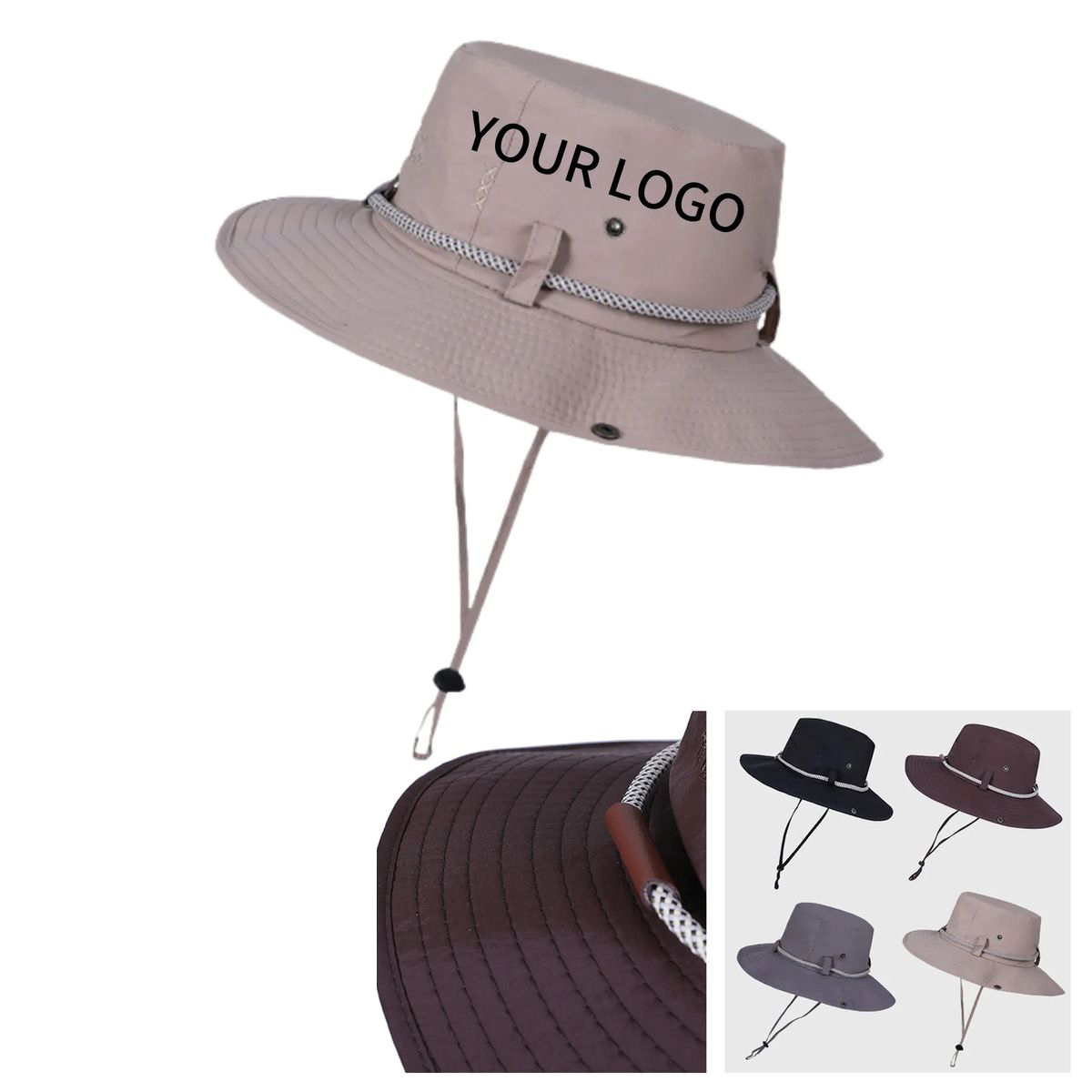 Adjustable Cowboy Style Hat For Outdoor Activities 3