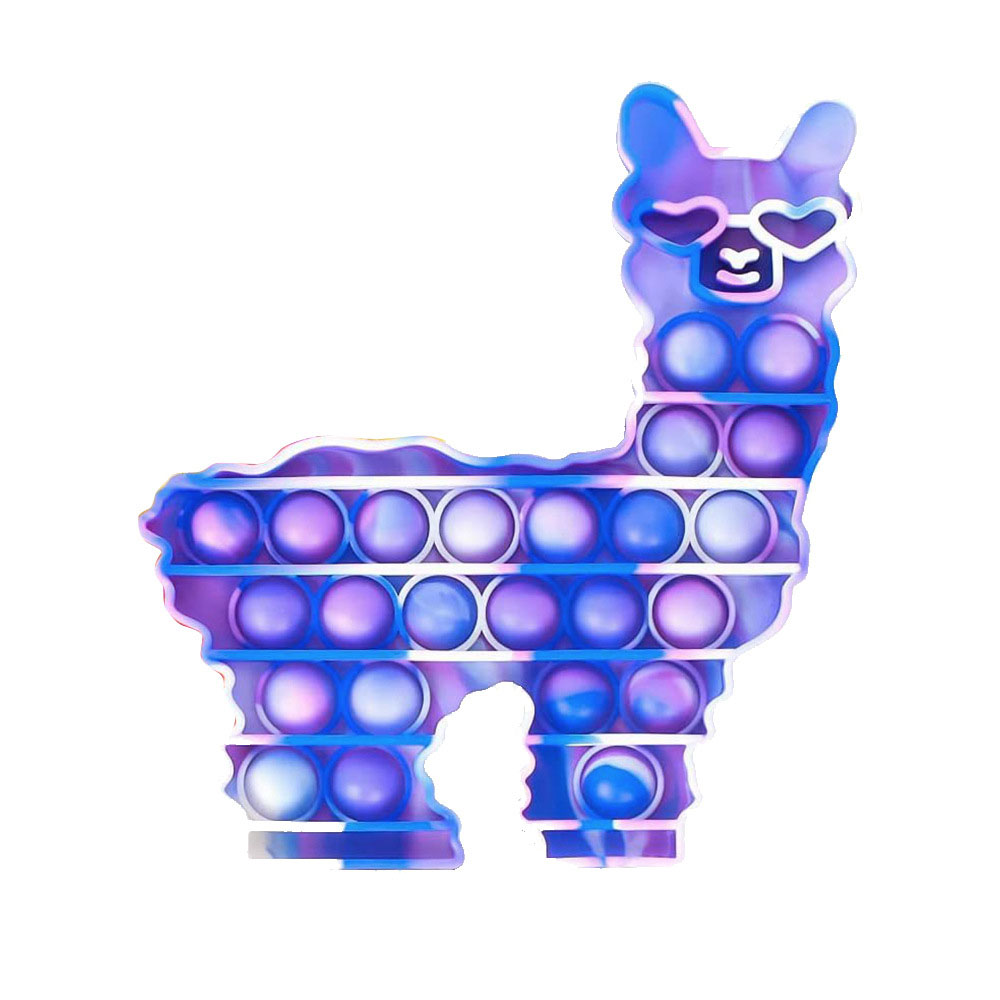 Alpaca Popper Toys Sensory Silicone Squeeze for Kids and Adults 4