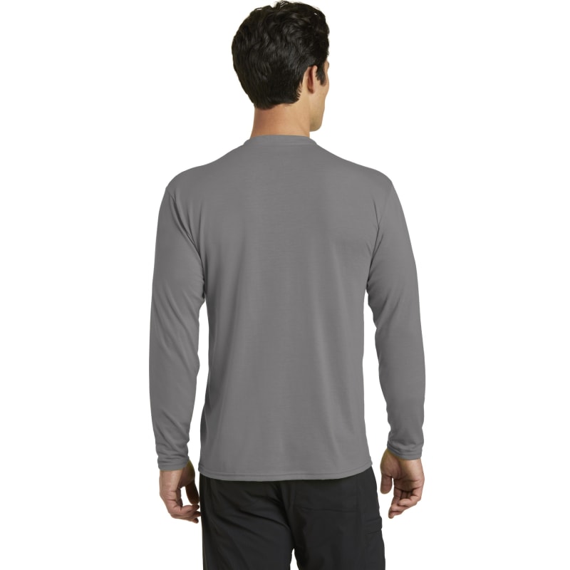 Port & Company Long Sleeve Performance Blend Tee. 2